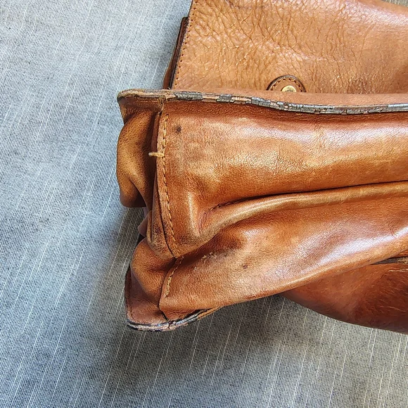 VINTAGE Mulberry Briefcase Leather Portfolio Travel Bag Messenger AUTHENTIC - Picture 11 of 15